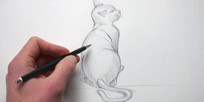 Dessiner Chat art