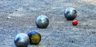 Jeu de pétanque