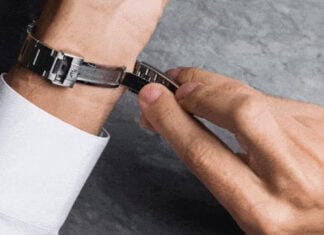la taille de sa montre-bracelet