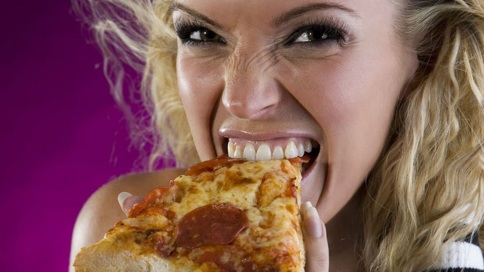 être vicieux manger de la pizza - tablier