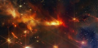 James-Webb révèle des jets d'étoiles alignés