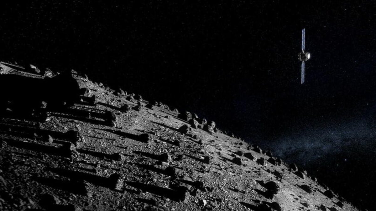 Le projet de mission Ramses consiste à envoyer un clone de la sonde européenne HERA au chevet de l'astéroïde Apophis durant son passage au plus près de la Terre. © ESA