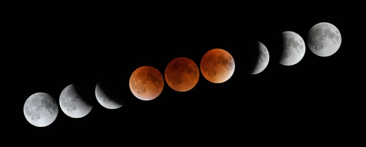 Les éclipses lunaires spectaculaires