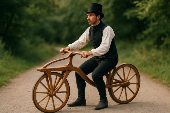 laufmaschine Découvrez l’histoire étonnante de l’invention de la bicyclette !