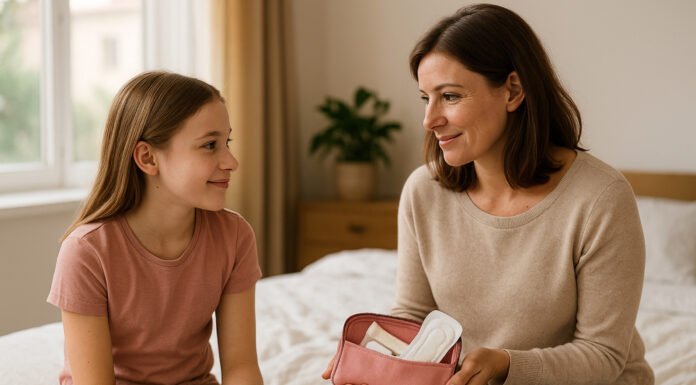 Premières règles : comment guider sa fille avec bienveillance