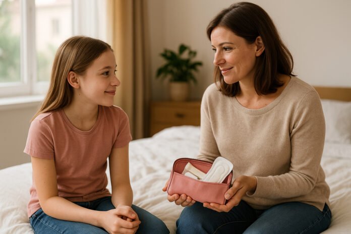 menstruations Premières règles : comment guider sa fille avec bienveillance