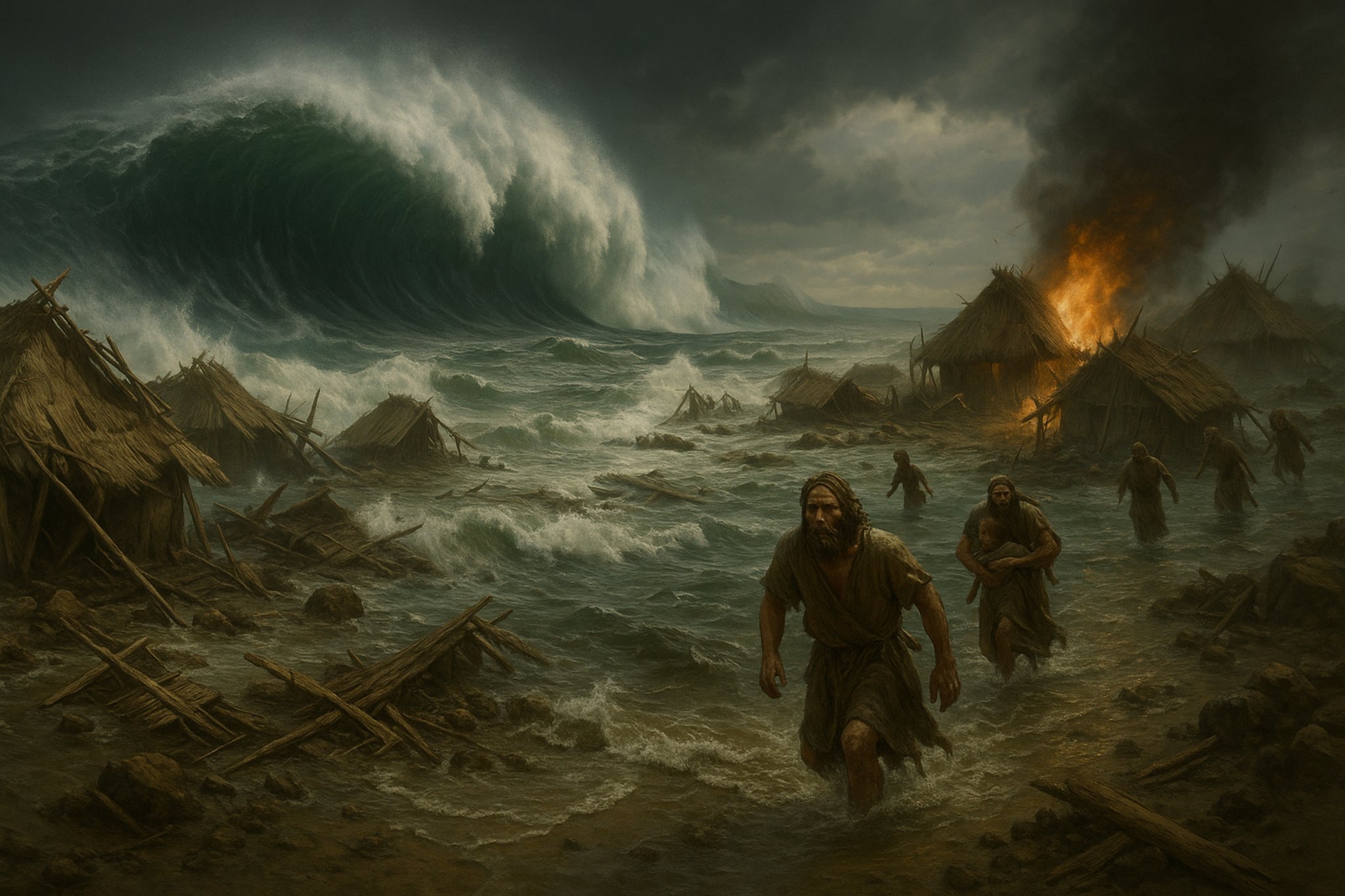 Le déluge de la mer Noire, survenu vers -5500