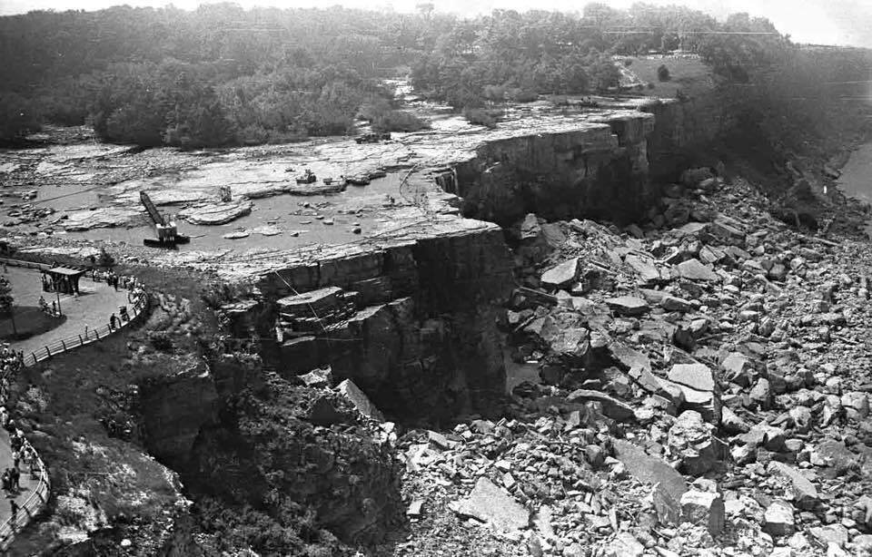 Les Etats-Unis ont fait cesser l’écoulement des chutes du Niagara pour la science
