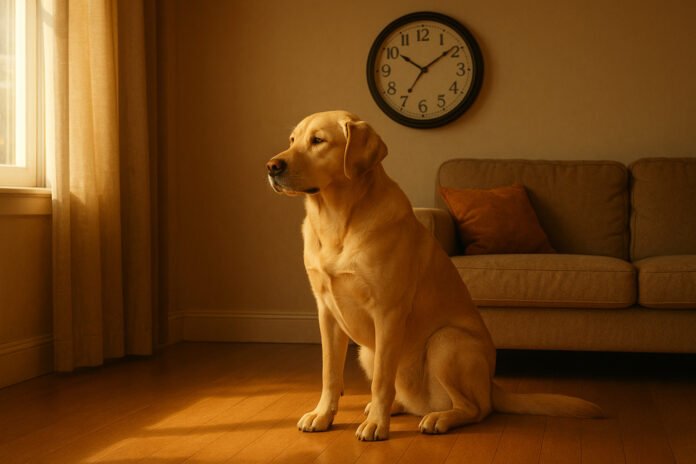 chien-temps Les chiens ont-ils la notion du temps ?